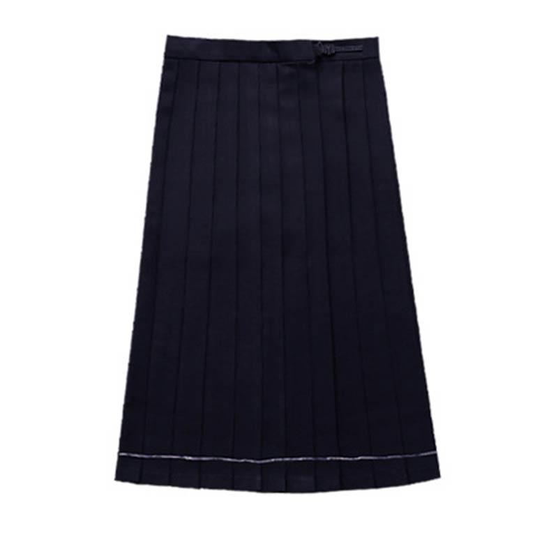 JK Uniform High Waist Pleated Short Mid Long Skirt Modakawa