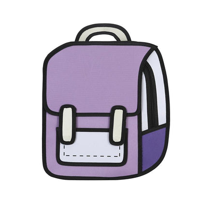 Three Dimensional Cartoon Backpack Modakawa