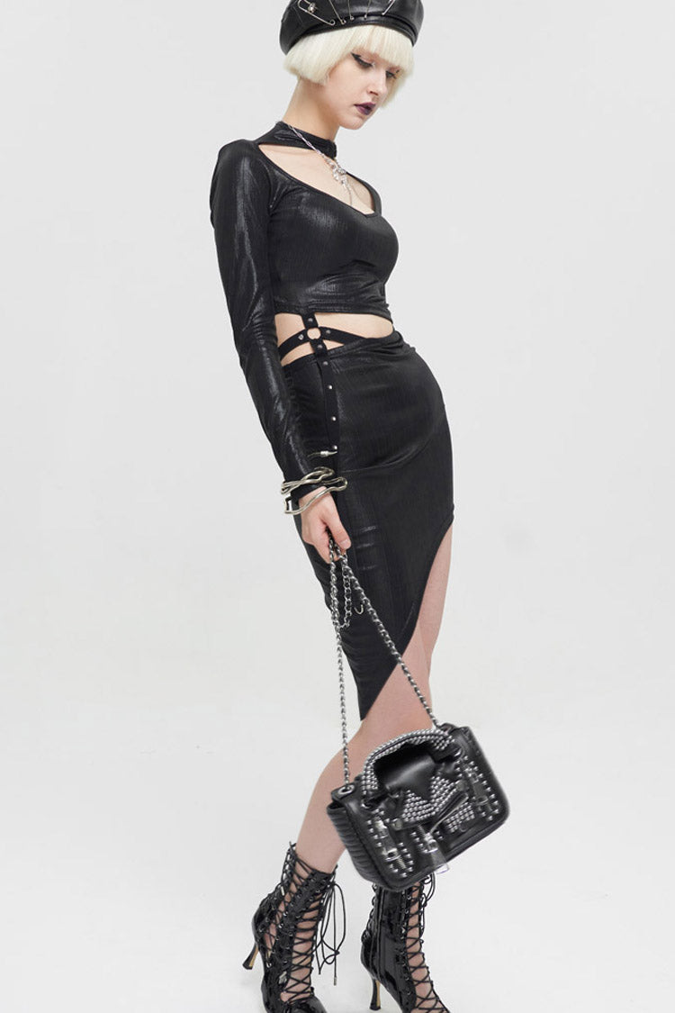 Black Punk Rivet Bag SpreePicky