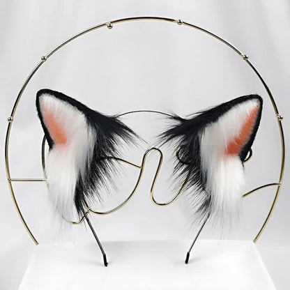 Kitty Ears Tail Headband Accessory Modakawa