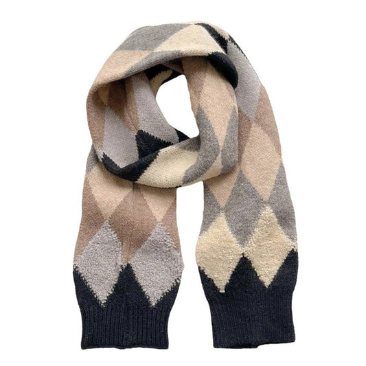 Argyle Pattern Scarf Boogzel Clothing