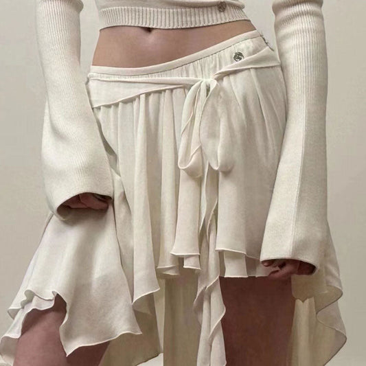 Elegant Asymmetrical Skirt spreepickyshop