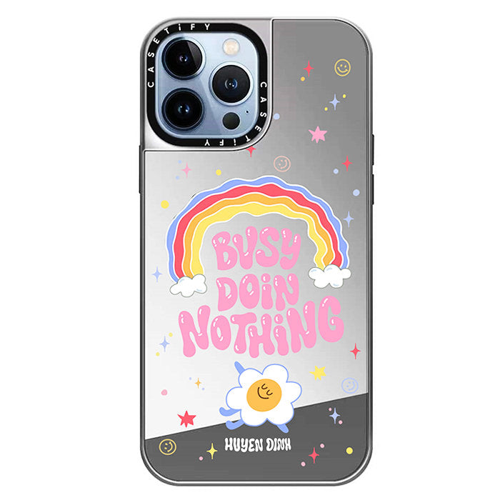 Rainbow Mirror iPhone Case Boogzel Clothing