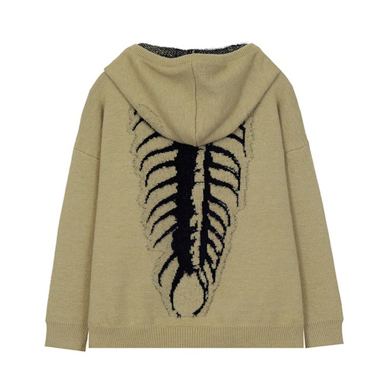 Centipede Knit Hoodie SpreePicky