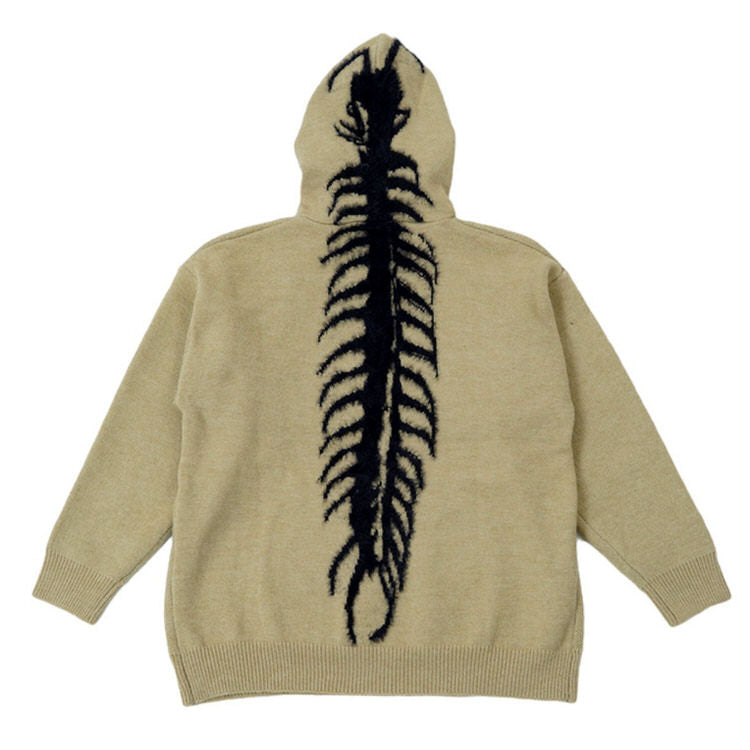 Centipede Knit Hoodie SpreePicky