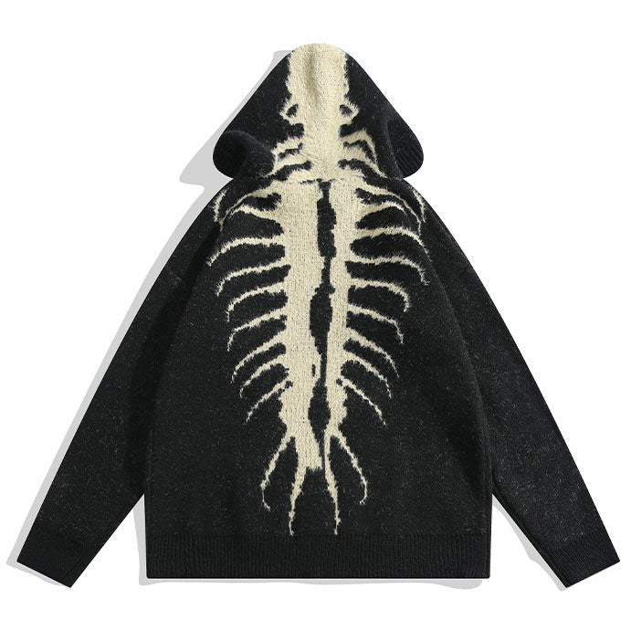 Centipede Knit Hoodie SpreePicky