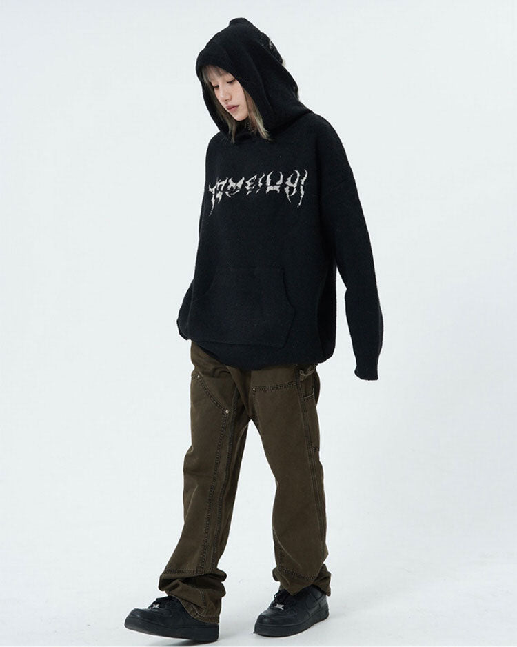 Centipede Knit Hoodie SpreePicky