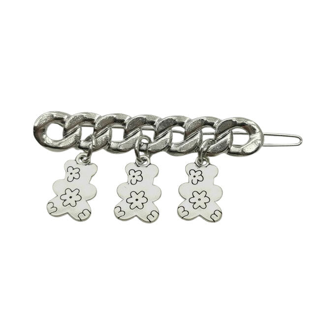 Chain Pendant Hair Clips SpreePicky