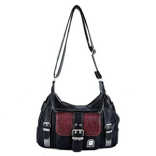 Black Check Shoulder Bag SpreePicky