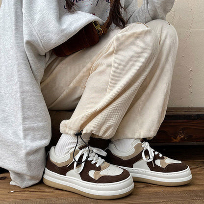 Coffee Cream Sneakers Boogzel Clothing