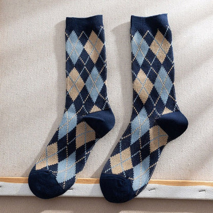 Cozy Argyle Socks Boogzel Clothing