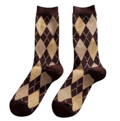 Cozy Argyle Socks Boogzel Clothing