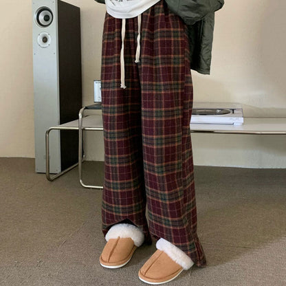 Casual Plaid Pants SpreePicky