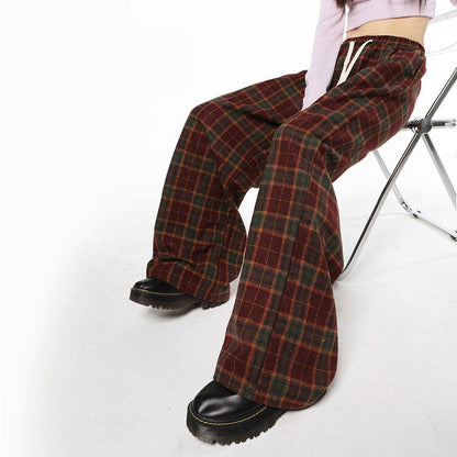 Casual Plaid Pants SpreePicky