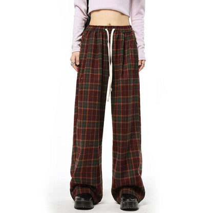 Casual Plaid Pants SpreePicky