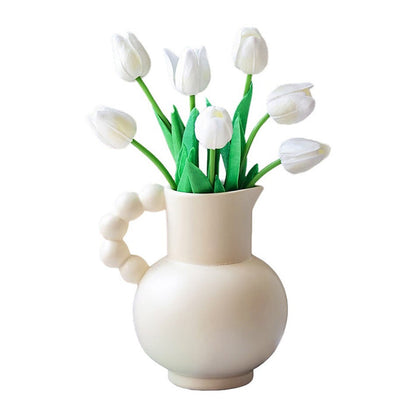 White Exquisite Ceramic Vase SpreePicky