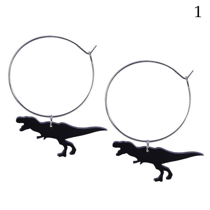 Dino Hoop Earrings Boogzel Clothing