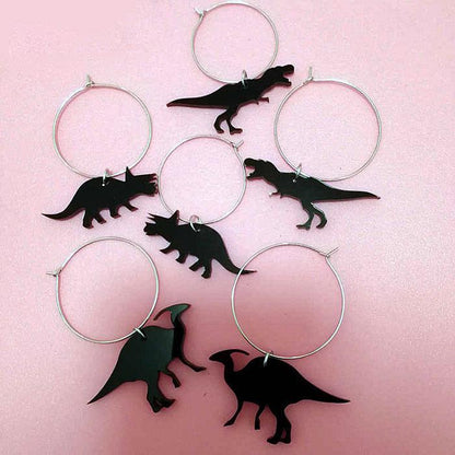 Dino Hoop Earrings Boogzel Clothing