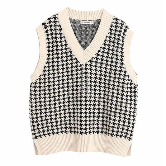 Sweet Check Vest Boogzel Clothing