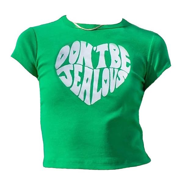 Green Short Crop Top Boogzel Clothing