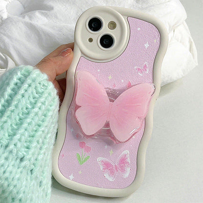 Pink Butterfly iPhone Case SpreePicky