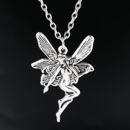 Fairy Girl Pendant Necklace SpreePicky