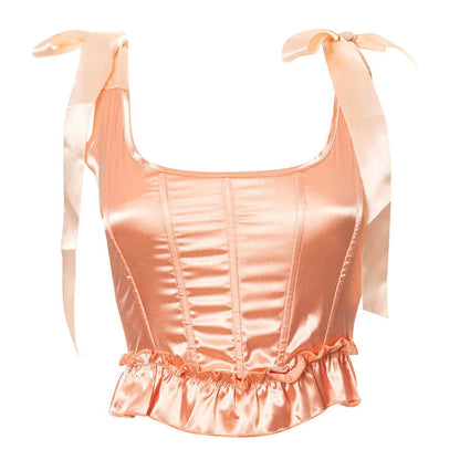 Fairycore Bow Corset Top Boogzel Clothing