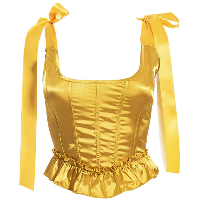 Fairycore Bow Corset Top Boogzel Clothing