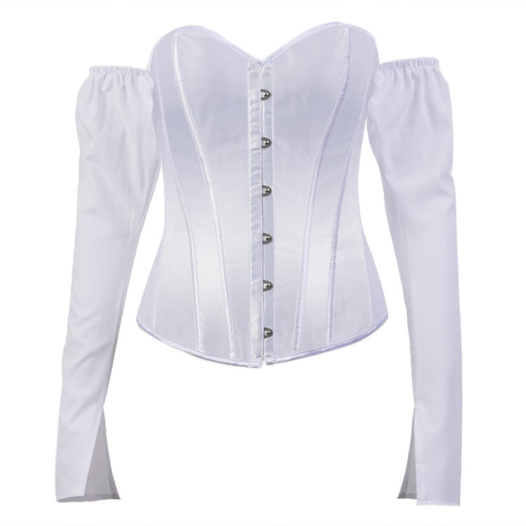 Princess Long Sleeve Corset Top SpreePicky