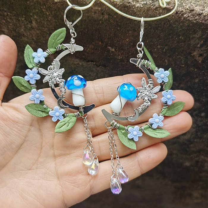 Forest Floral Earrings SpreePicky