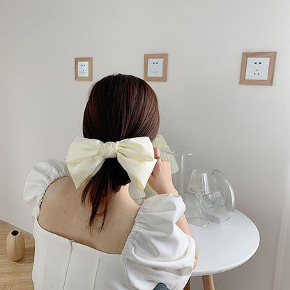 French Satin Hair Bow SpreePicky