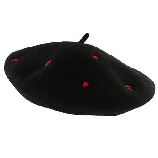 French Kiss Wool Beret Boogzel Clothing