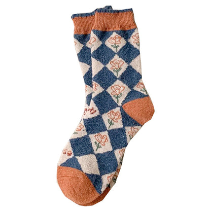 Floral Aesthetic Socks SpreePicky