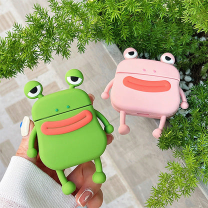 Cute Frog AirPods Case Boogzel Clothing