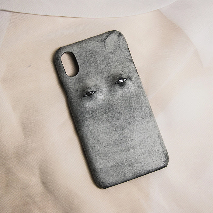 Eyes Leather iPhone Case SpreePicky