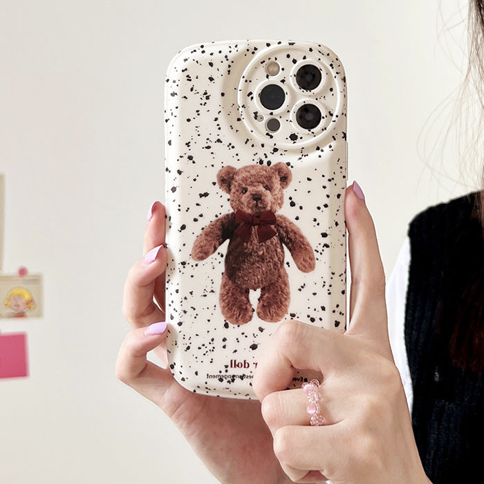 Kawaii Bear iPhone Case SpreePicky