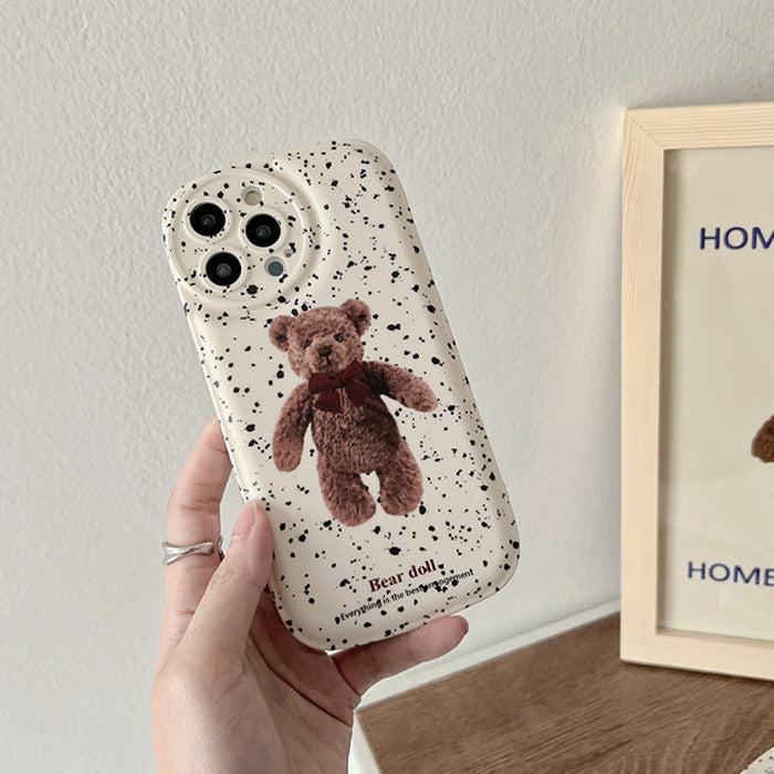 Kawaii Bear iPhone Case SpreePicky