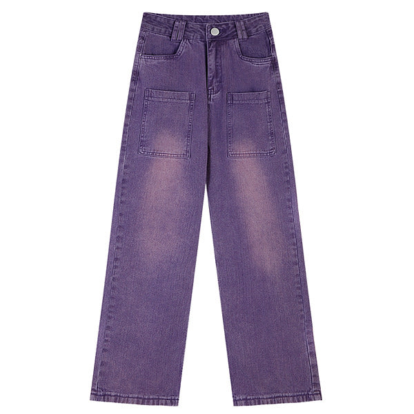 Purple Baggy Jeans SpreePicky