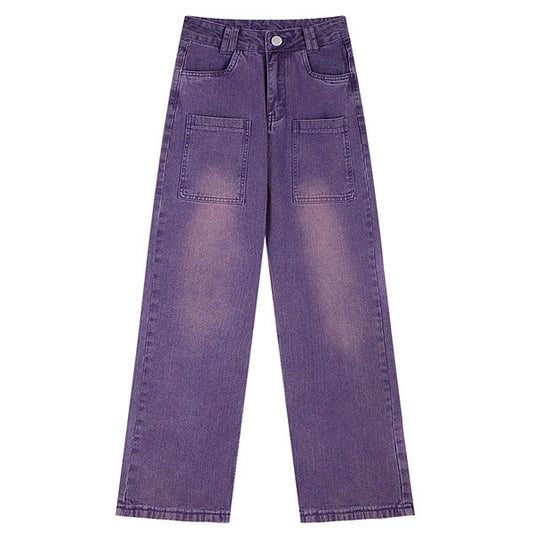 Purple Baggy Jeans SpreePicky