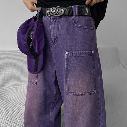 Purple Baggy Jeans SpreePicky