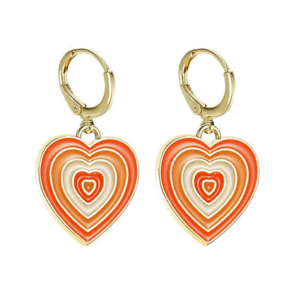 Heart Aesthetic Earrings Boogzel Clothing