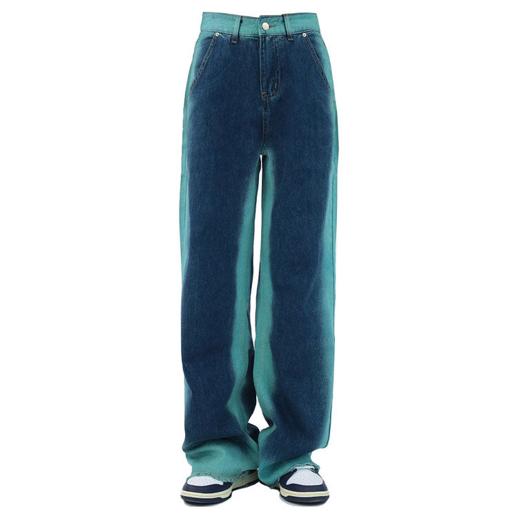 Blue Denim Wide Jeans Boogzel Clothing