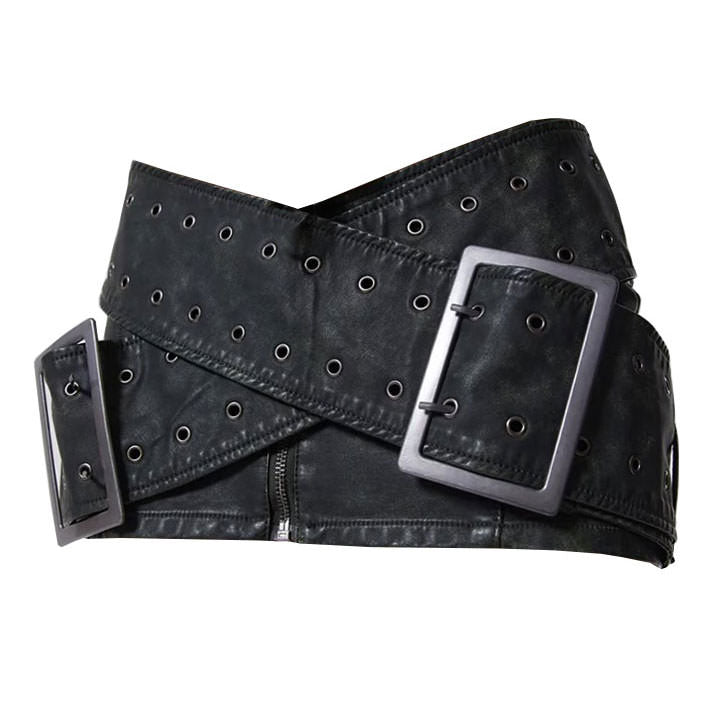 Y2K Buckle Micro Skirt SpreePicky