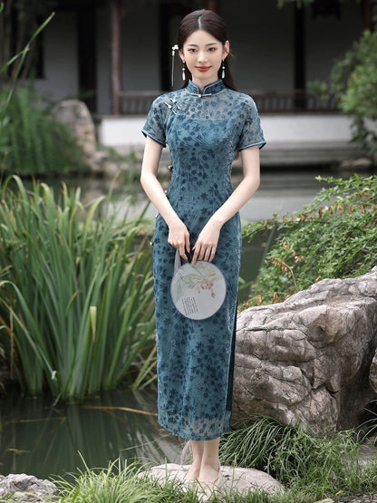 Moonflower Elegant Cheongsam Hanfu Story