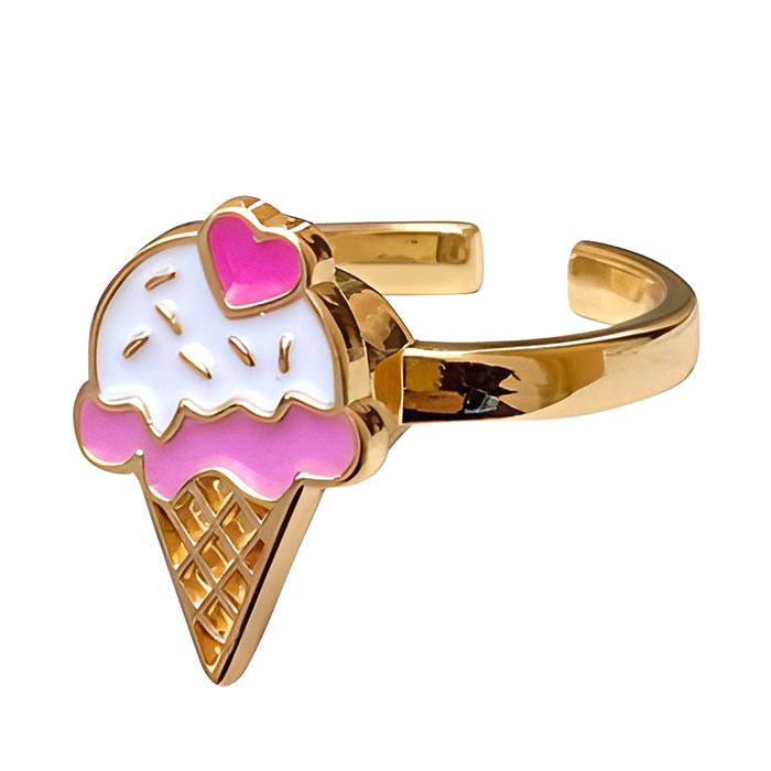 Ice Cream Anxiety Spin Ring Boogzel Clothing