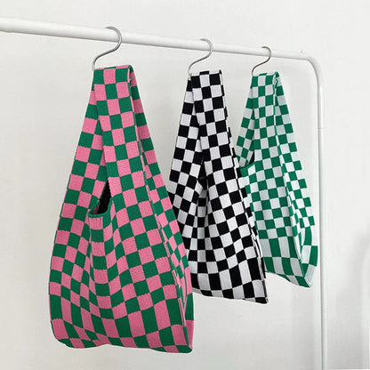 Sweet Checker Mini Tote Bag Boogzel Clothing