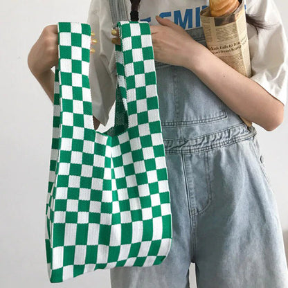 Sweet Checker Mini Tote Bag Boogzel Clothing