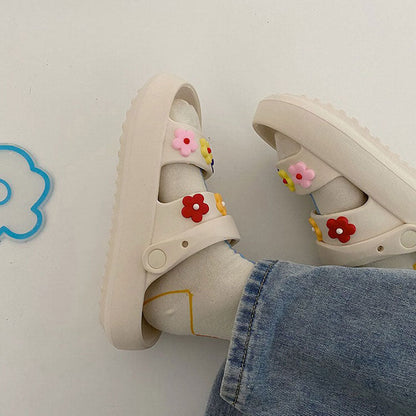 Kawaii Flower Sandals Boogzel Clothing