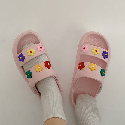 Kawaii Flower Sandals Boogzel Clothing