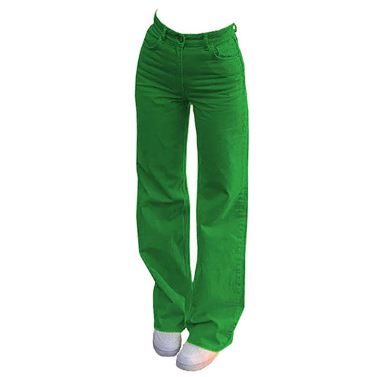 Candy Color High Waisted Pants Boogzel Clothing